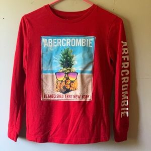 Boys Abercrombie long sleeve T
